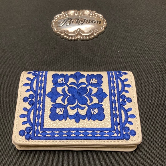 Brighton Accessories New Brighton Leather Card Case Poshmark
